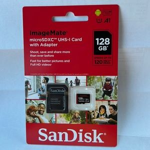 Sandisk memory card 128gb